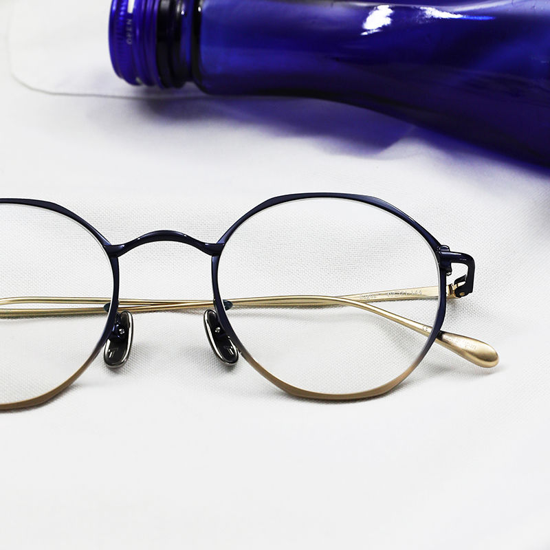 縮圖：BAGUA #02. Navy & Gold Gradation , SIZE: 49□21-144