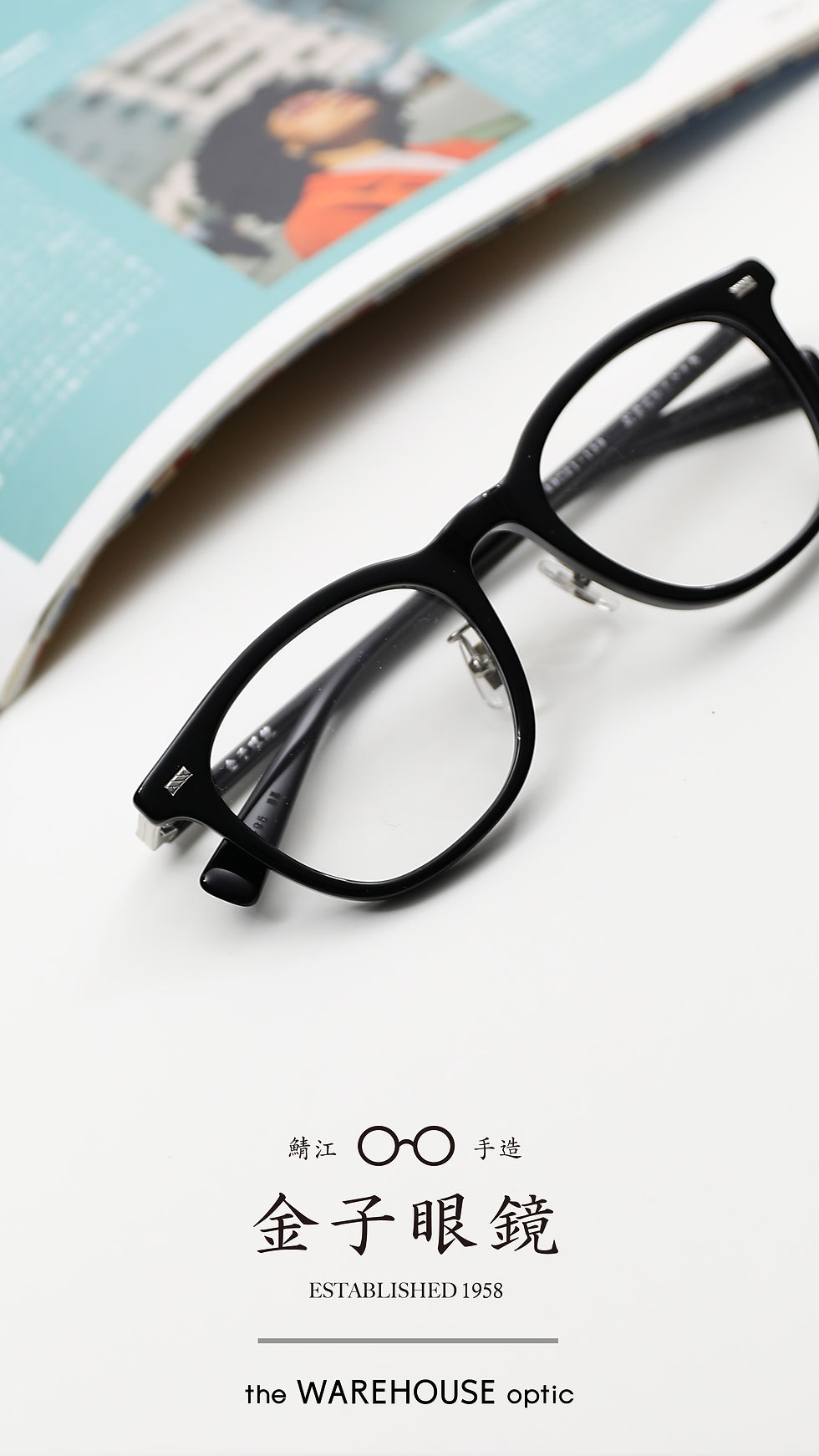 縮圖：金子眼鏡 , KA-95#BK , SIZE:49-21-139