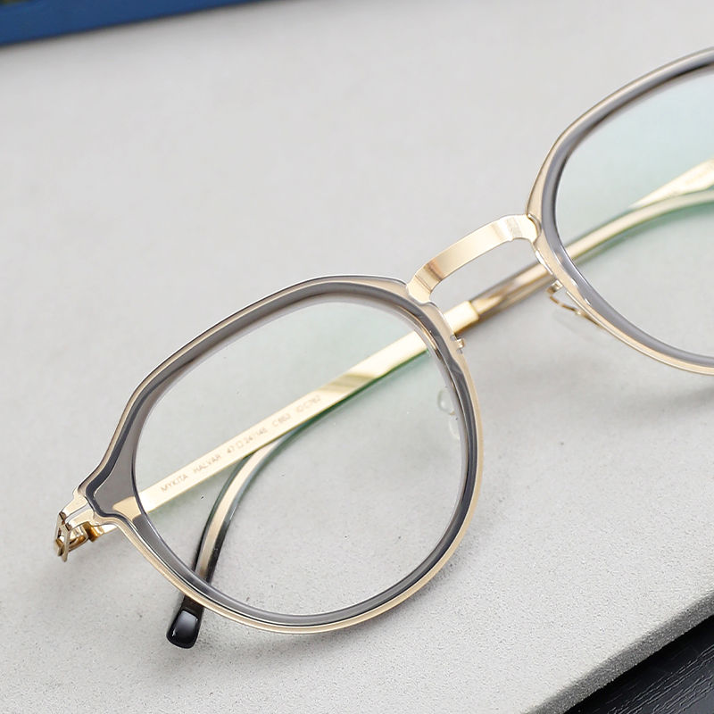 縮圖：HALVAR #653 A83-Champagne Gold/Clear Ash , SIZE: 47-24-145
