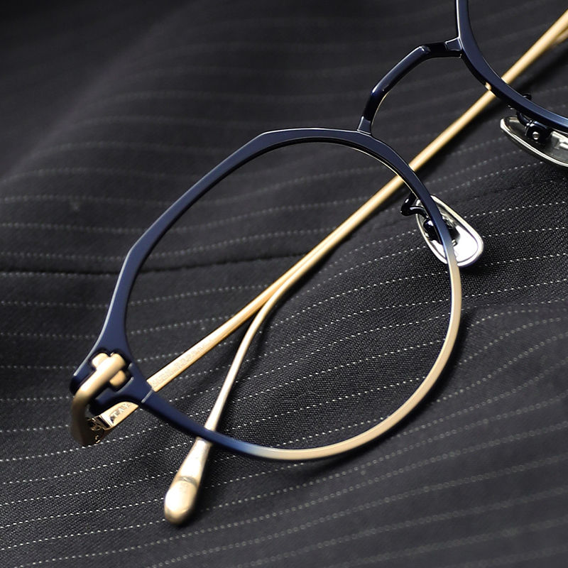 DIADEMA #03. Navy & Gold Gradation , SIZE: 49□20-144