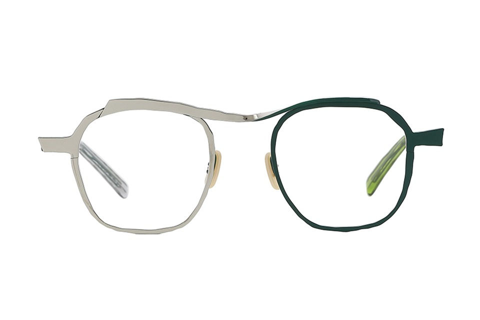 縮圖：MM-0091 No.3 Silver - Green SIZE: 47-22-145