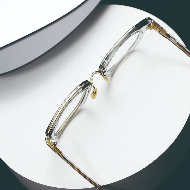 縮圖：MM-0007 , No.6 Clear gray / Gold SIZE:51-23-145