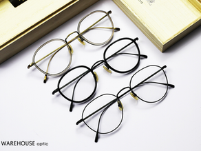 金子眼鏡【特闊頭型鈦金屬框系列】“KV133,KV134,KV135”