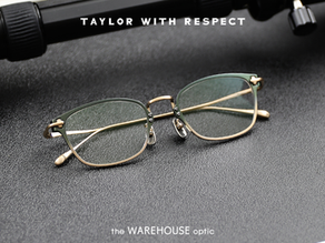 Taylor with Respect【2025SS新品|多款漸變色選擇|全鈦金屬威靈頓鏡架 】'MERGE'