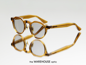 金子眼鏡【懷舊蜜糖色｜ 古著風的佳品】'KS-003'