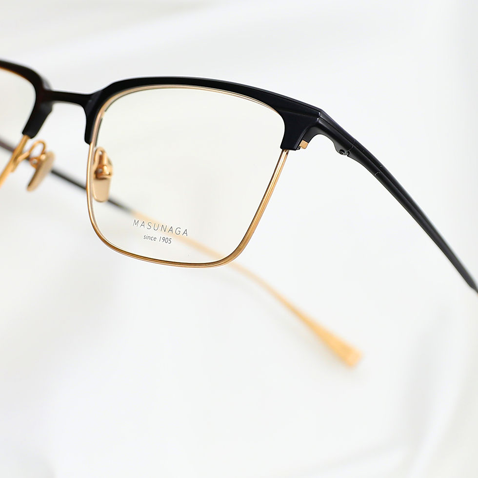 縮圖：WALDORF #29 BLACK/GOLD , SIZE: 52-19-145