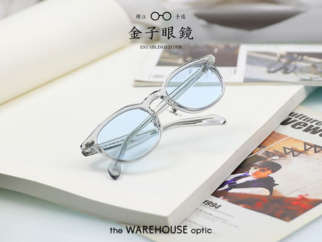 金子眼鏡 【夏日精選眼鏡|53mm特闊頭骨客人適用 |鏡腿特別加長至155mm】'KA-56'