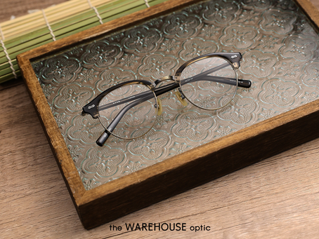 金子眼鏡【由傳統眉架變奏|波士頓框形眉架】'KV-117'