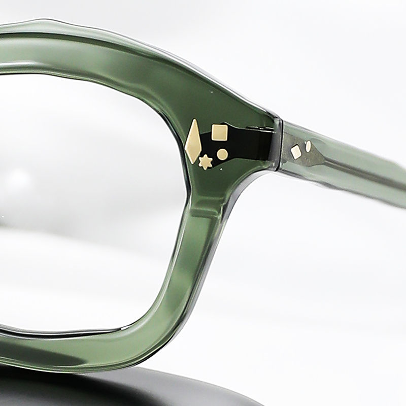縮圖：MM-0108 No.3 Clear dark green ,  SIZE: 46-24-145