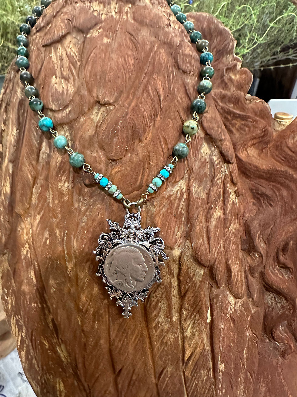 Thumbnail: Land of the Free- Necklace:  Memoir Collection