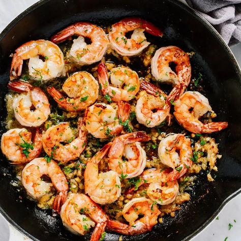 Garlic Butter Shrimp with Potatoes