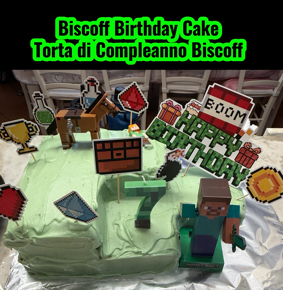 Biscoff Birthday Cake – Torta di Compleanno Biscoff
