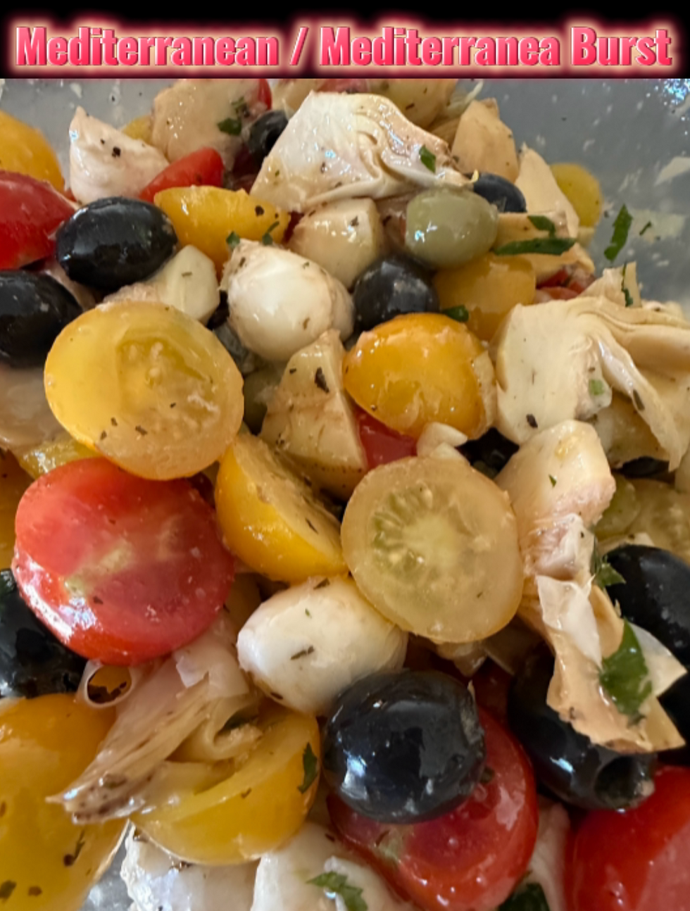 This is a delicious salad infused with many flavours