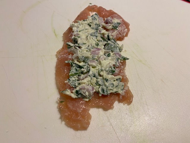 Spread on chicken