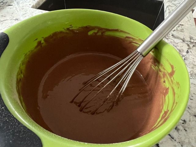 Whisk out lumps
