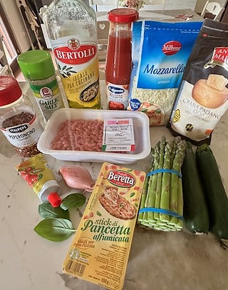 Ingredients - Ingredienti