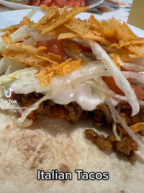 Italian Taco Wraps - Impacchi di Taco Italiano