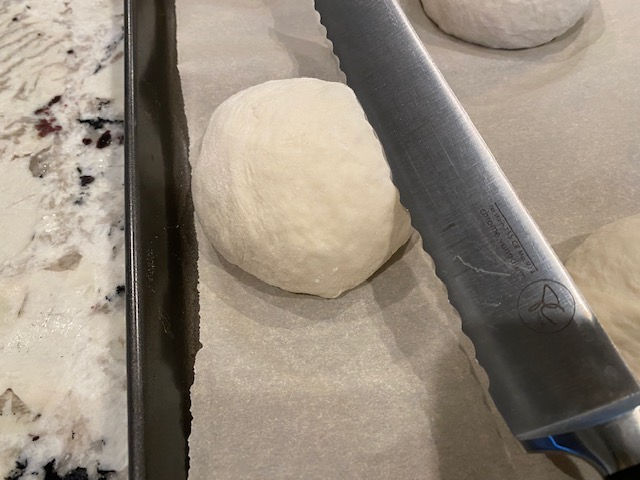 Make a diagonal cut