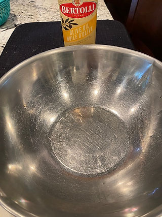 Coat bowl with oil