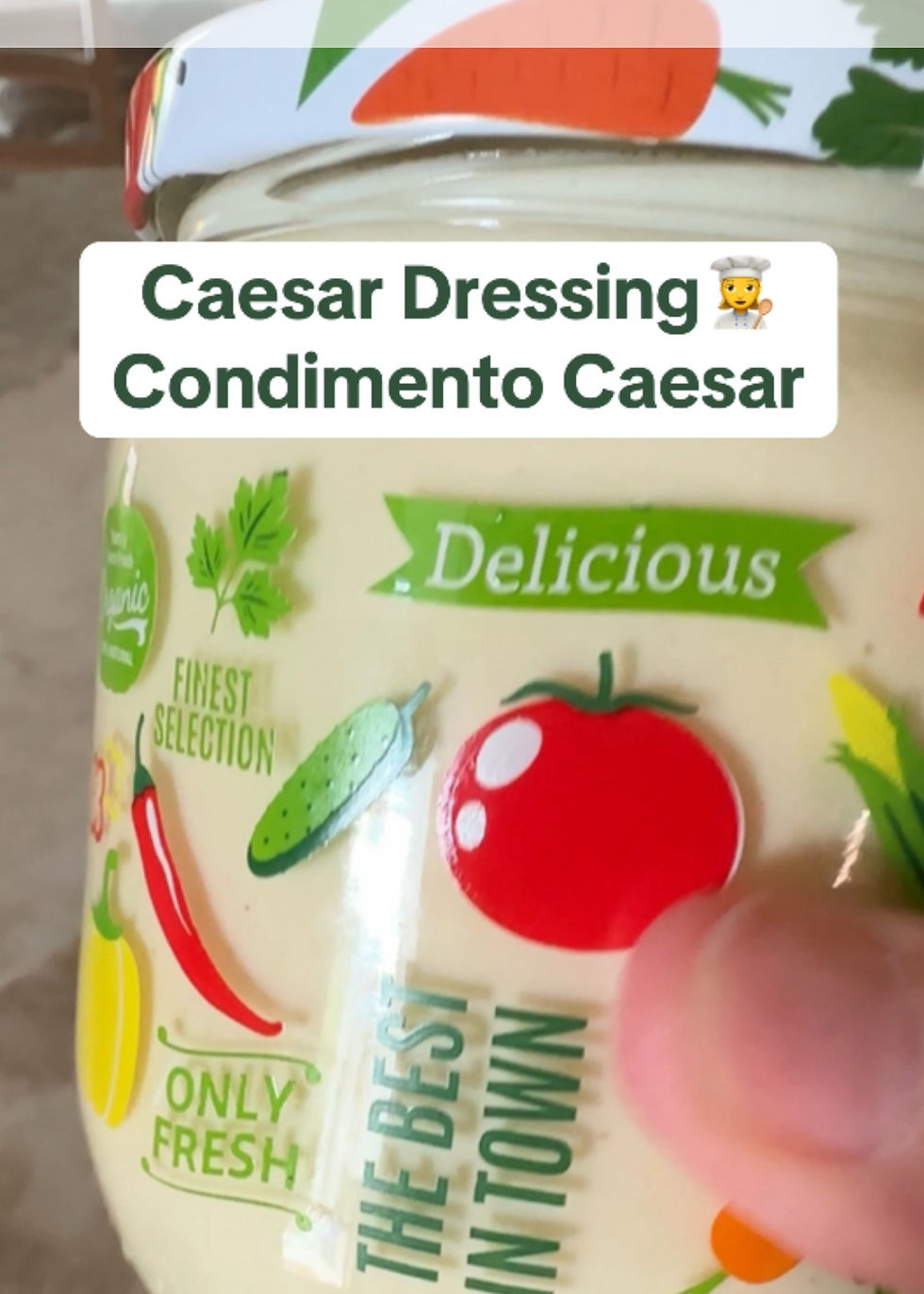 Caesar Dressing – Condimento Caesar