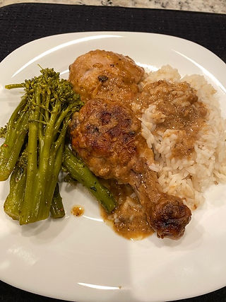 Chicken marsala meal