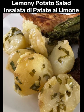 Lemony Potato Salad – Insalata di Patate al Limone