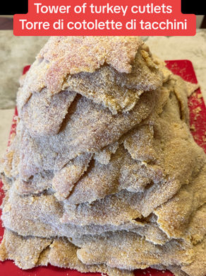 Turkey Cutlets for Freezer - Cotolette di Tacchino per Congelatore