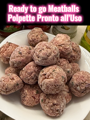 Ready to go Meatballs – Polpette Pronto all’Uso