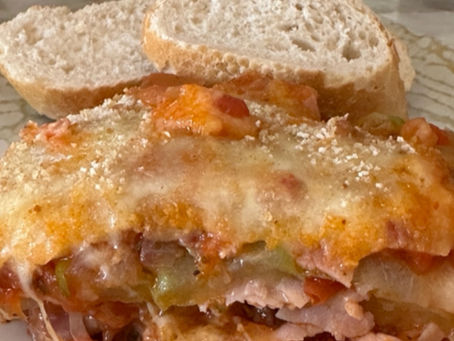 Sicilian Long Zucchini Casserole – Tortino di Cucuzza Siciliana