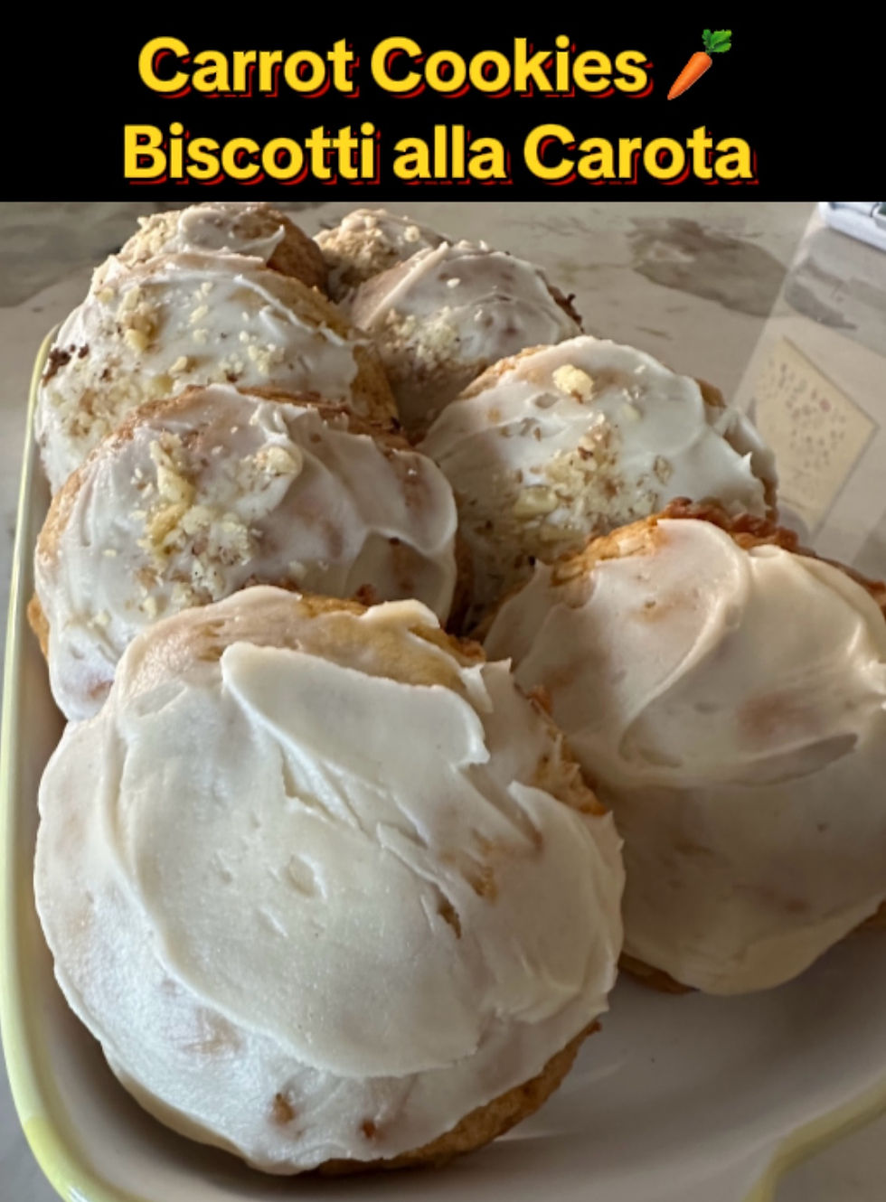 Carrot Cookies – Biscotti alla Carota