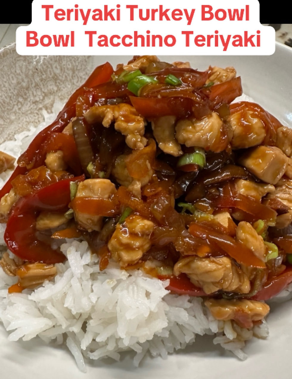 Teriyaki Turkey Bowl – Bowl Tacchino Teriyaki
