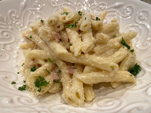 Pasta alla Lavender & Montasio