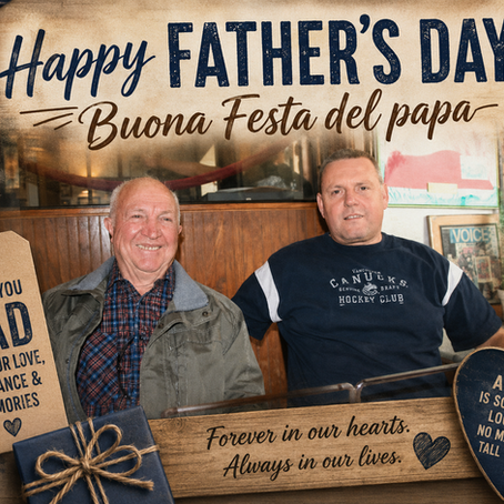 Happy Father’s Day – Buona Festa del Papà
