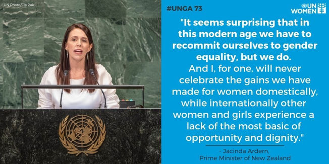 Disruptive Women Hit #UNGA73 in New York
