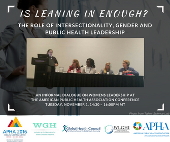 The power of storytelling, how Women in Global Health disrupted the APHA