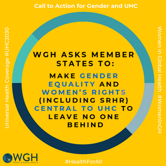 Ask 7: Gender Equality and Women’s Rights as Drivers of Health