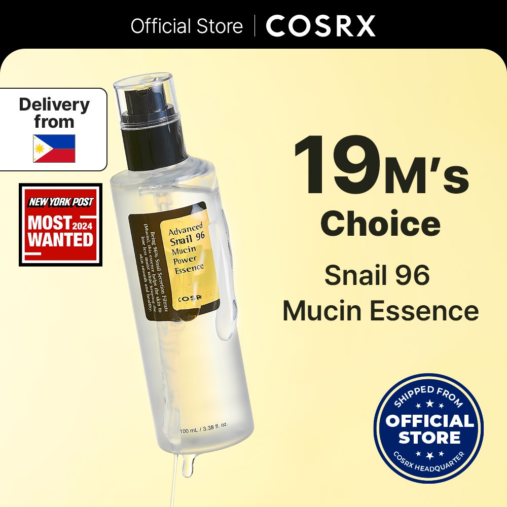 COSRX Advanced Snail 96 Mucin Power Essence product photo from the linked Shopee listing