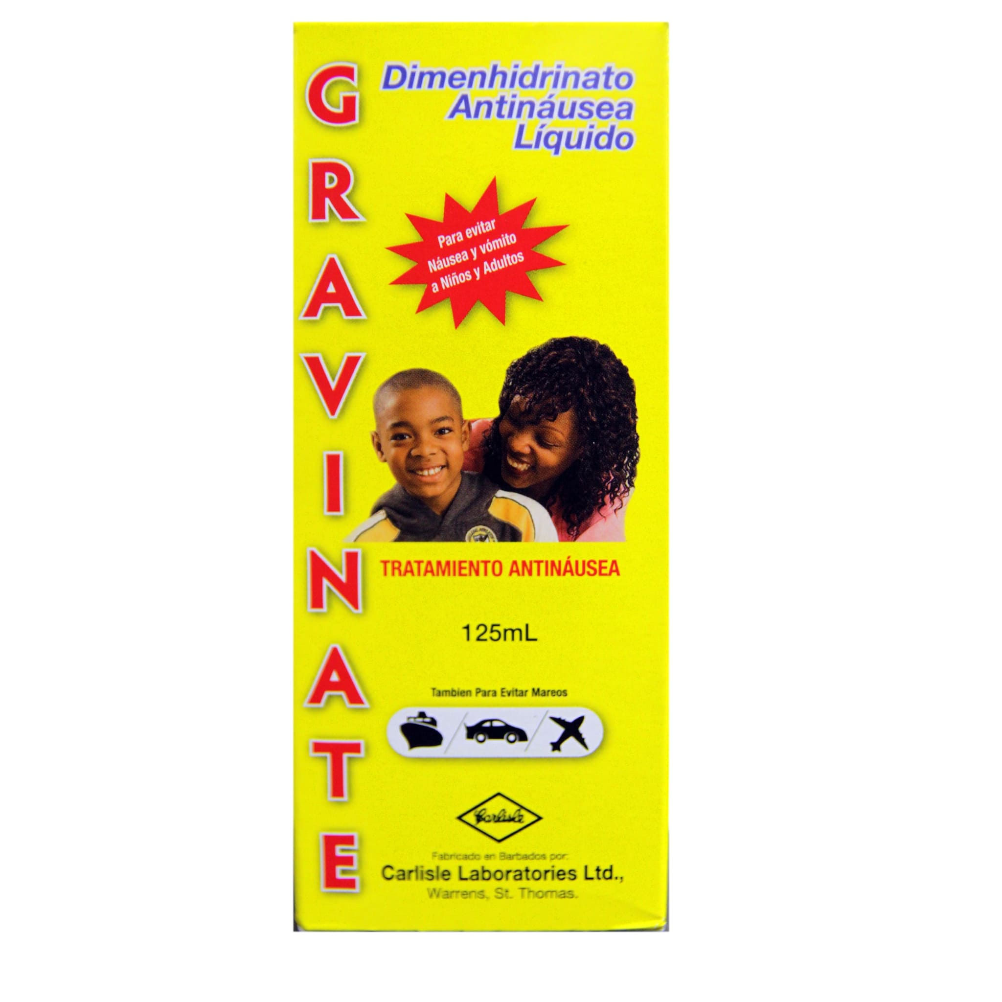 Gravinate (Dimenhydrinate) 15mg 125ml