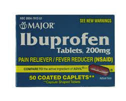 Major Ibuprofen 200mg 50 Tabs