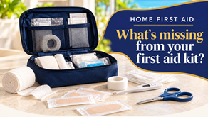 HOME FIRST AID: What's missing from your first aid kit? Island Pharmacy TCI.