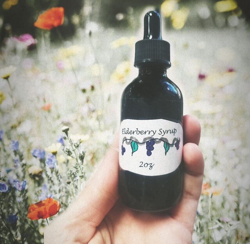 Organic Vegan Elderberry Syrup