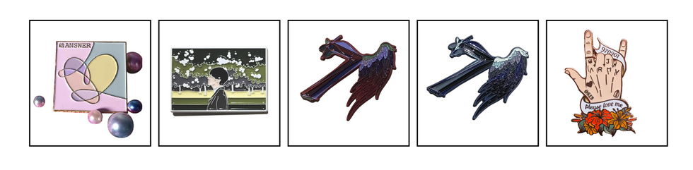 Pins Design Selected