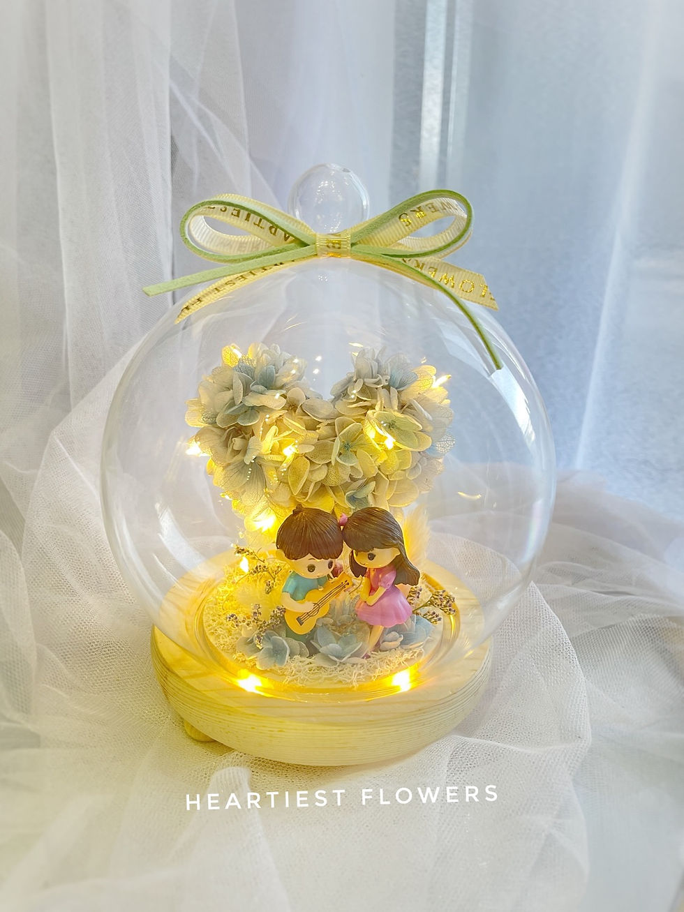 Thumbnail: I Heart You - Preserved Flower Arrangement