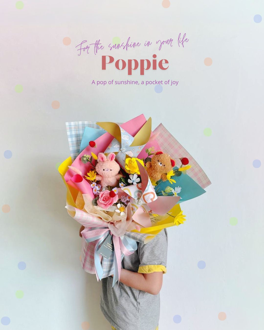Poppie - Soap Flowers
