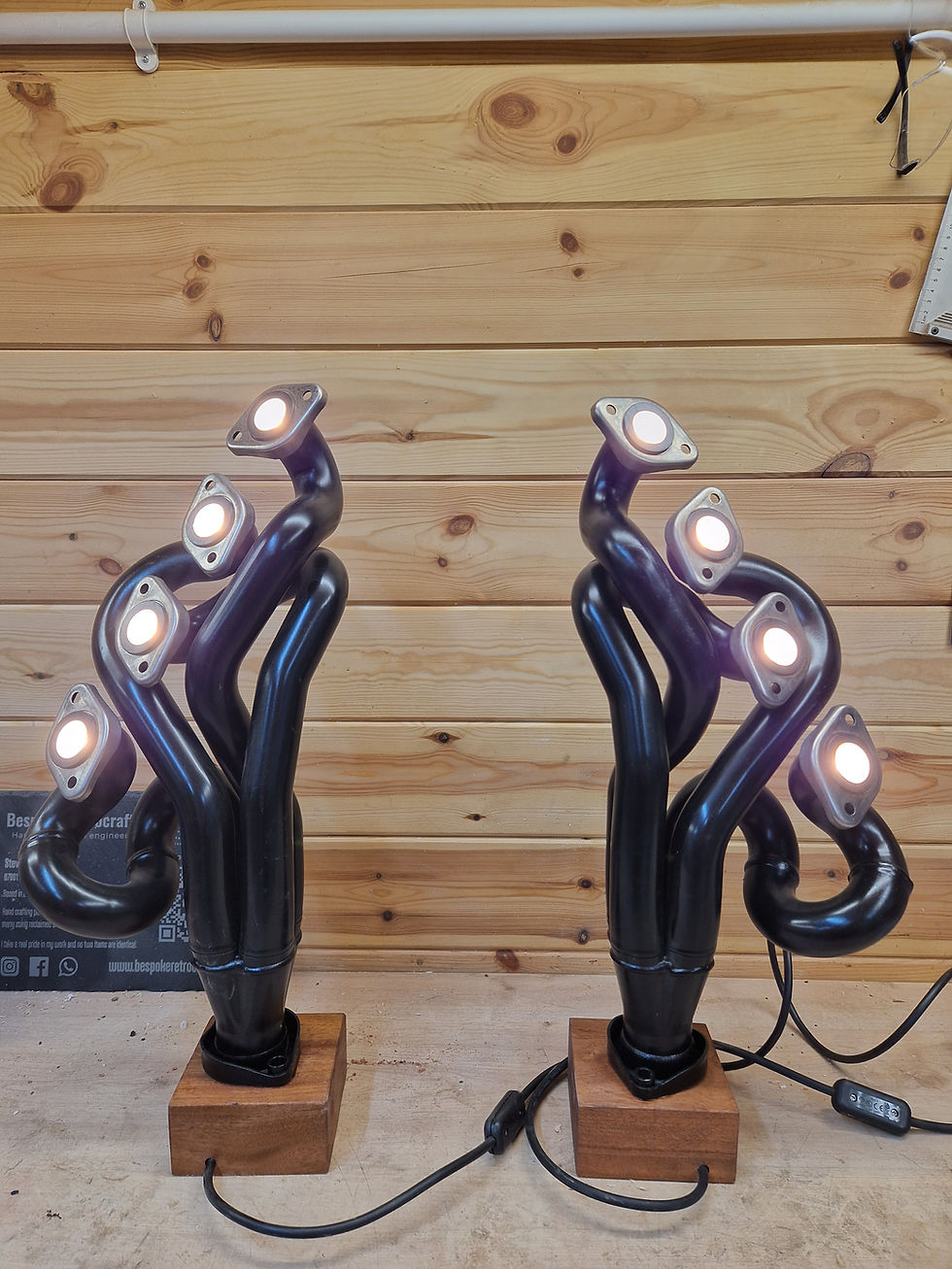 Thumbnail: BMW M3 E92 exhaust manifold lamp