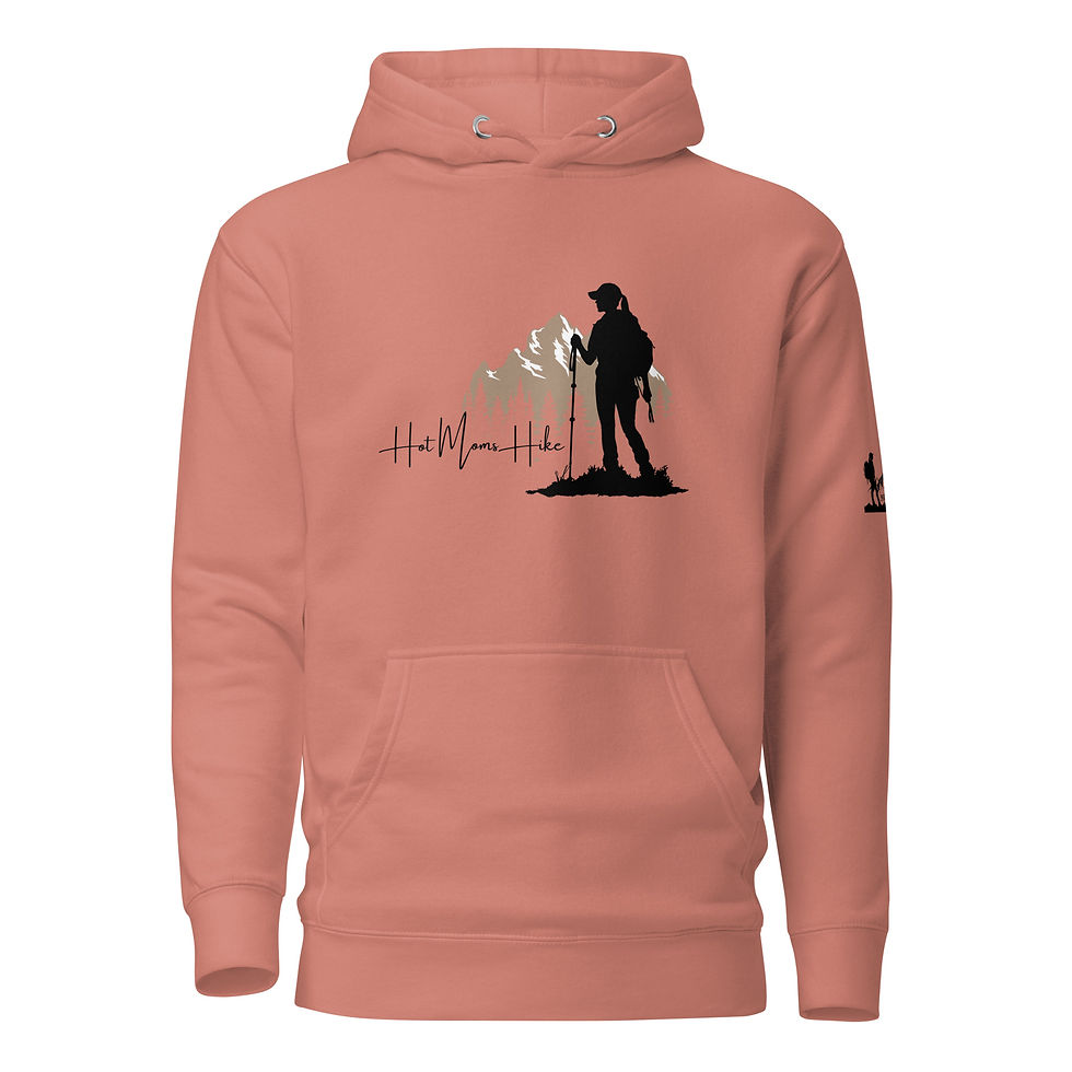 Pink Color Hot Girls Hike Soft Hoodie Sweatshirt