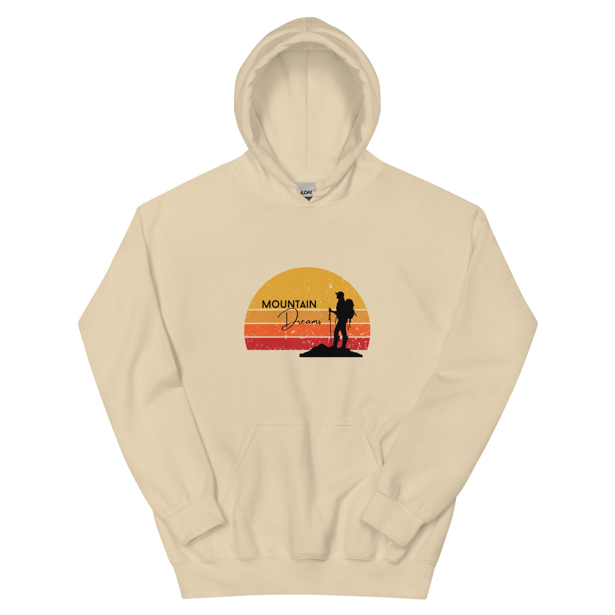 Mountain Dreams Hiking Sunset Super Soft Unisex Hoodie