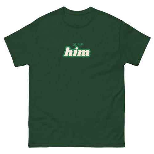 dump him retro green unisex classic tee | The Happy Hippie