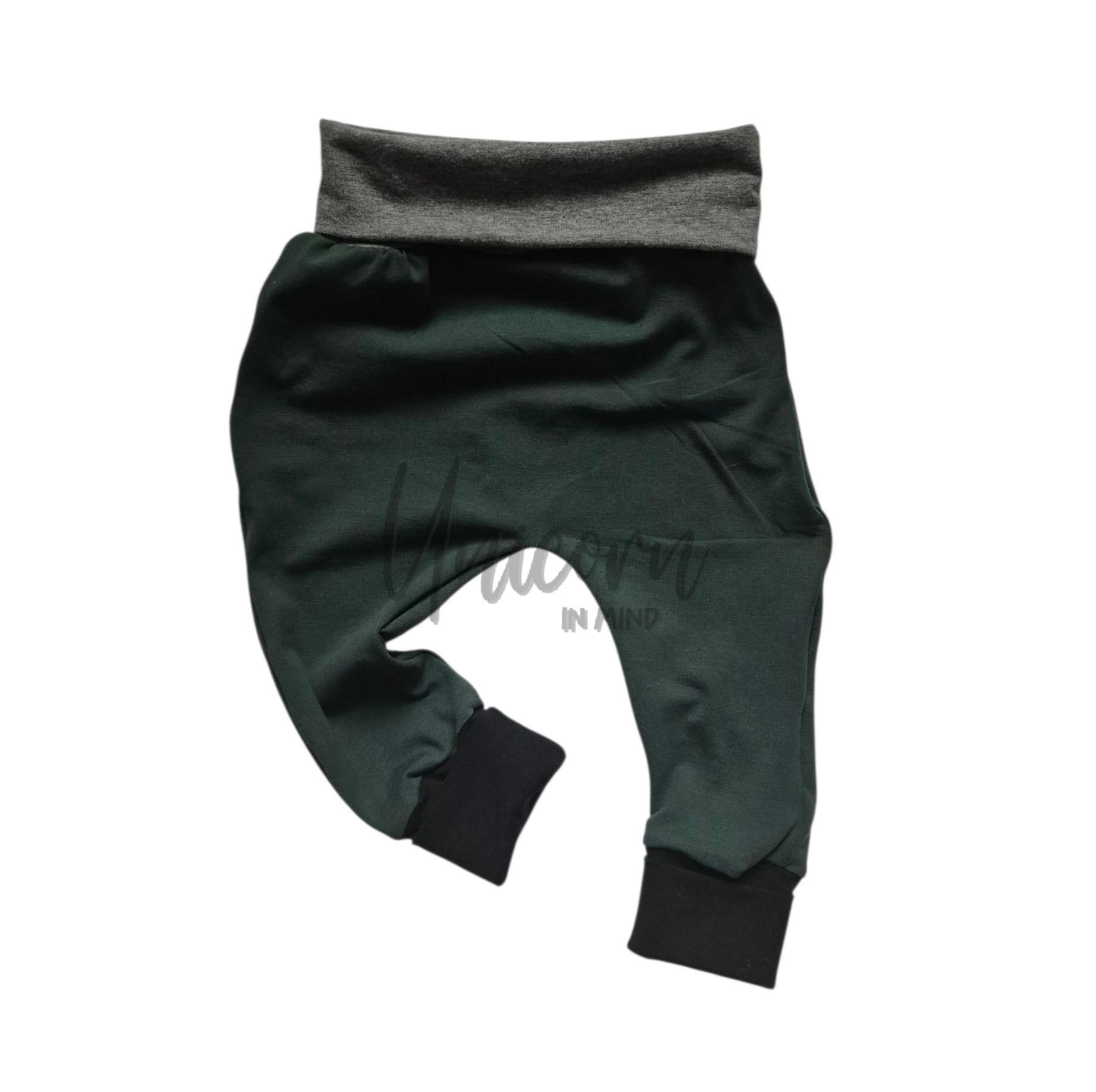 READY TO POST Green/Grey/Black Grow With Me Leggings