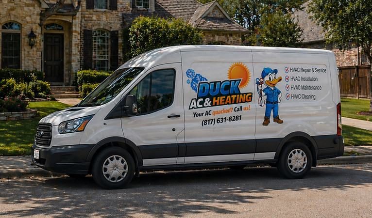 Duck AC & Heating Van